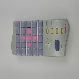 Tiger Lights Out Handheld Electronic Game Tested Works Family Fun 1995